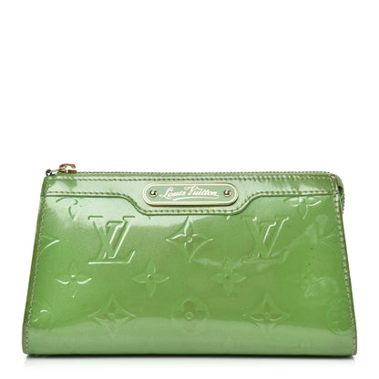 Louis Vuitton Vernis Trousse Cosmetic Pouch Vert Tonic 1 of 11
