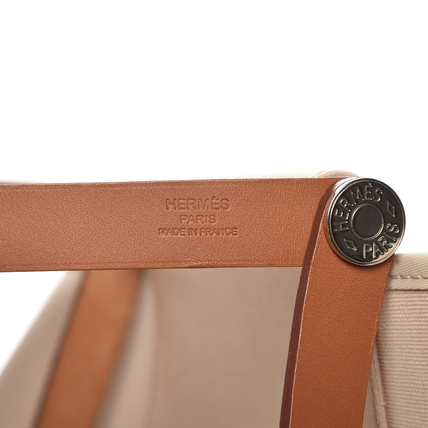 Hermes Toile Cabag 32 PM Natural 8 of 16