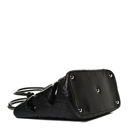 Chanel Calfskin Quilted Large Cambon Tote Black 4 of 19