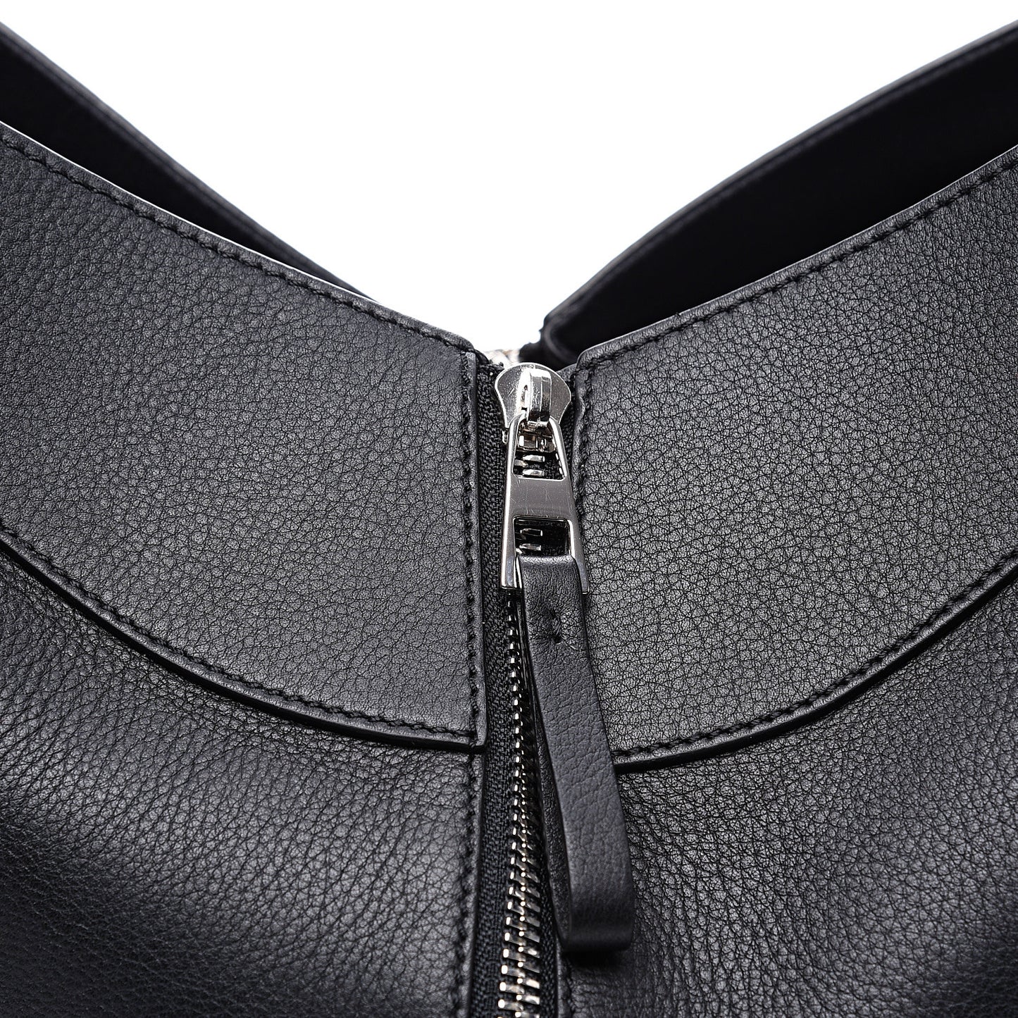 Calfskin Small Hammock Shoulder Bag Black