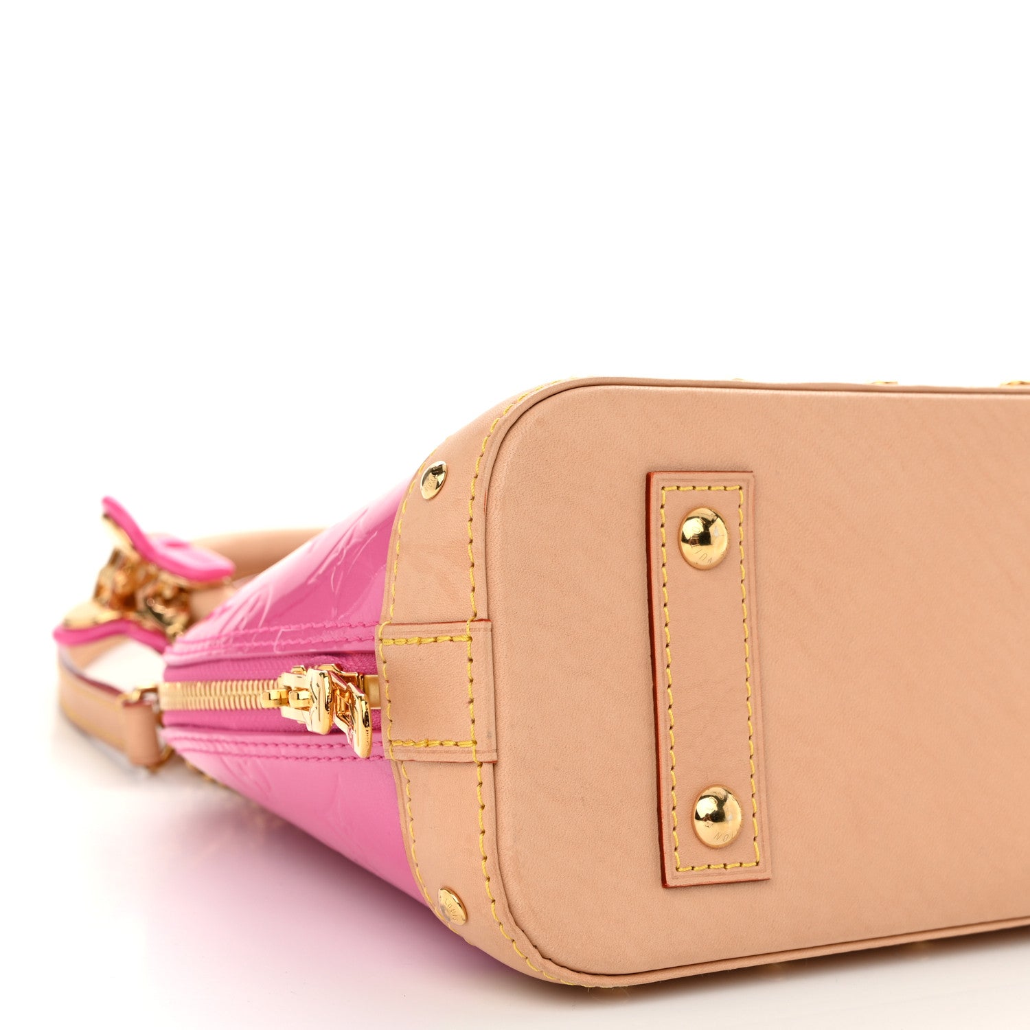 Louis Vuitton Vernis Alma BB Neon Pink 9 of 10