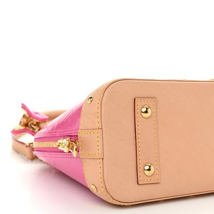 Louis Vuitton Vernis Alma BB Neon Pink 9 of 10