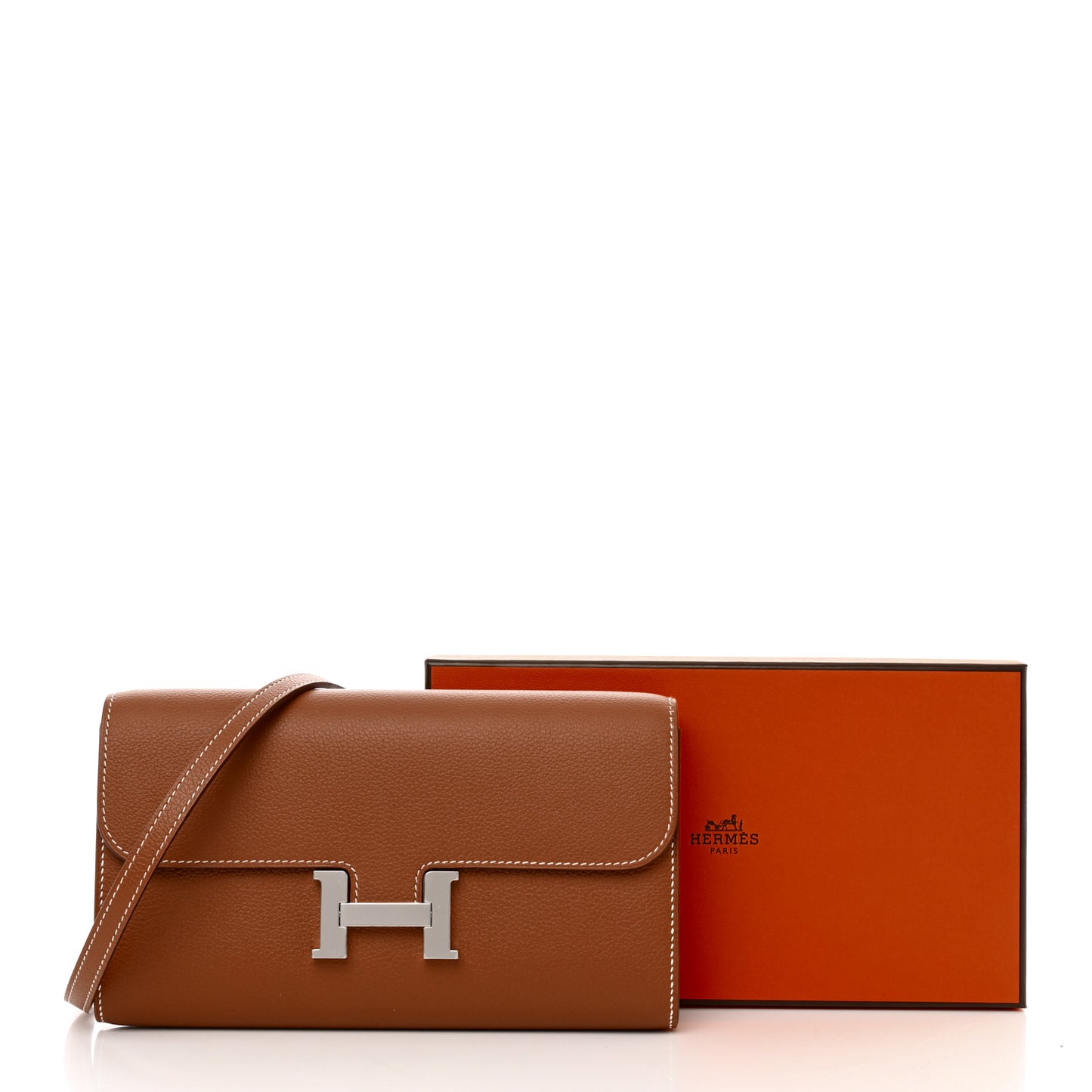Evercolor Constance Wallet To Go Gold