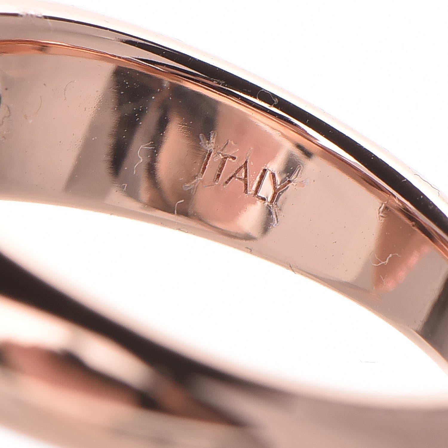 Louis Vuitton Crystal Essential V Strass Ring S 6.5 Pink Gold 7 of 7
