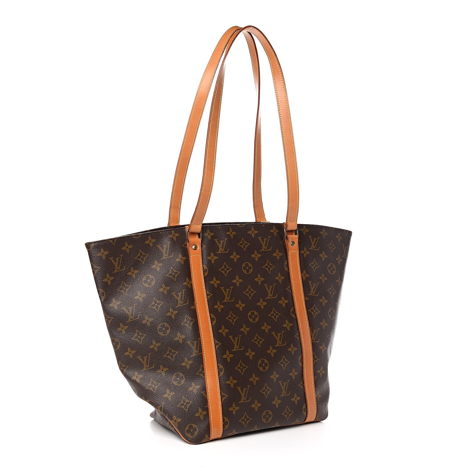 Louis Vuitton Monogram Sac Shopping Tote 3 of 14