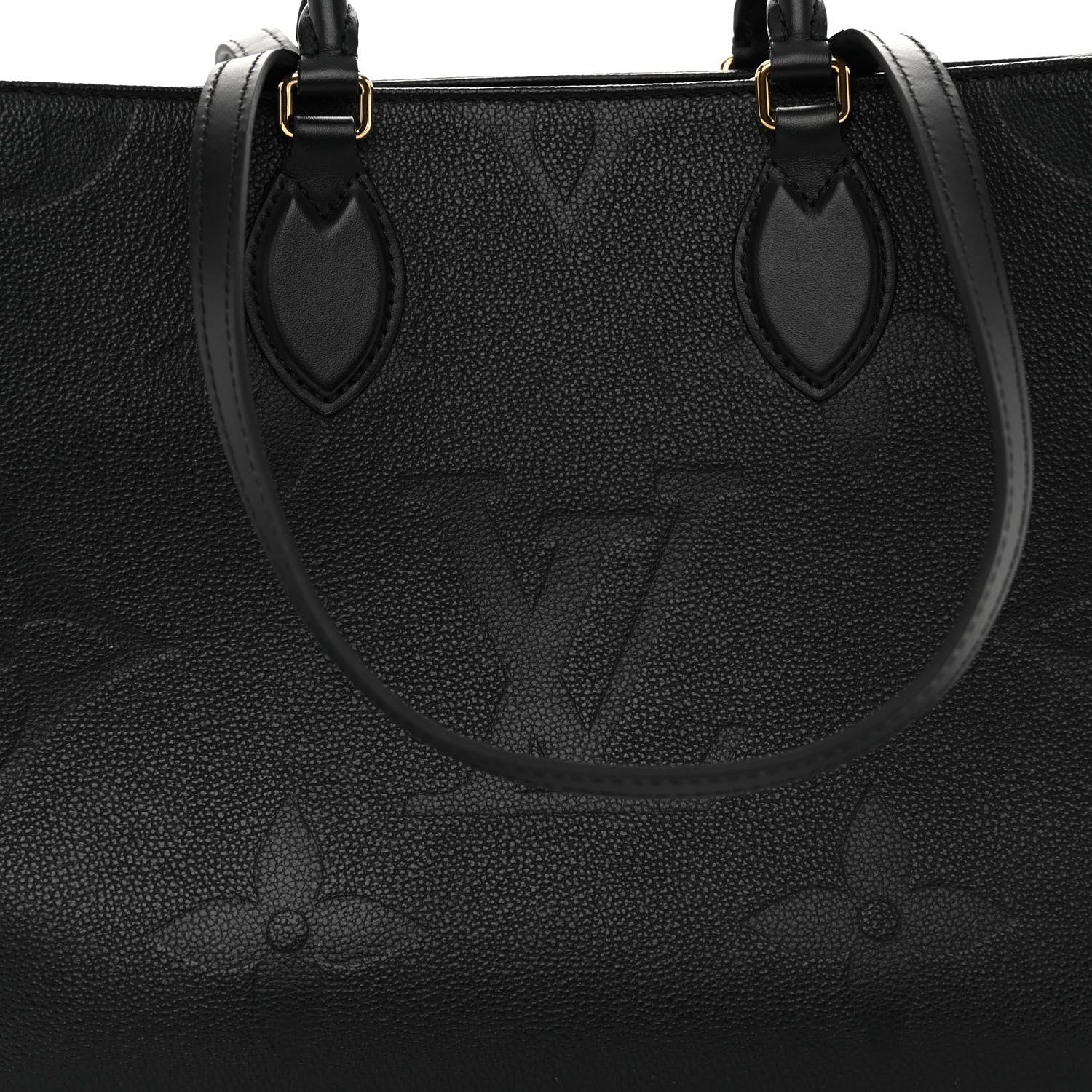Louis Vuitton Empreinte Monogram Giant Onthego MM Black 7 of 9