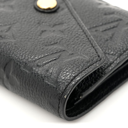 Louis Vuitton Empreinte Victorine Wallet Black 9 of 10