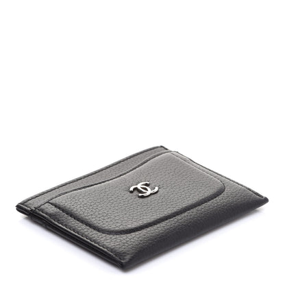 Chanel Grained Calfskin Neo Executive Card Holder Black 4 of 9