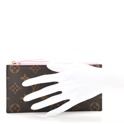 Louis Vuitton Monogram Felicie Chain Wallet Zippered Insert Pink 2 of 6