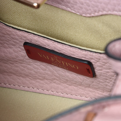 Valentino Garavani Pebbled Calfskin Small Joylock Satchel Loto 8 of 9