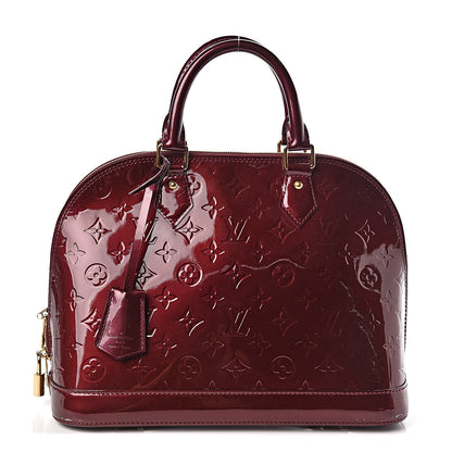 Louis Vuitton Vernis Alma PM Rouge Fauviste 1 of 9