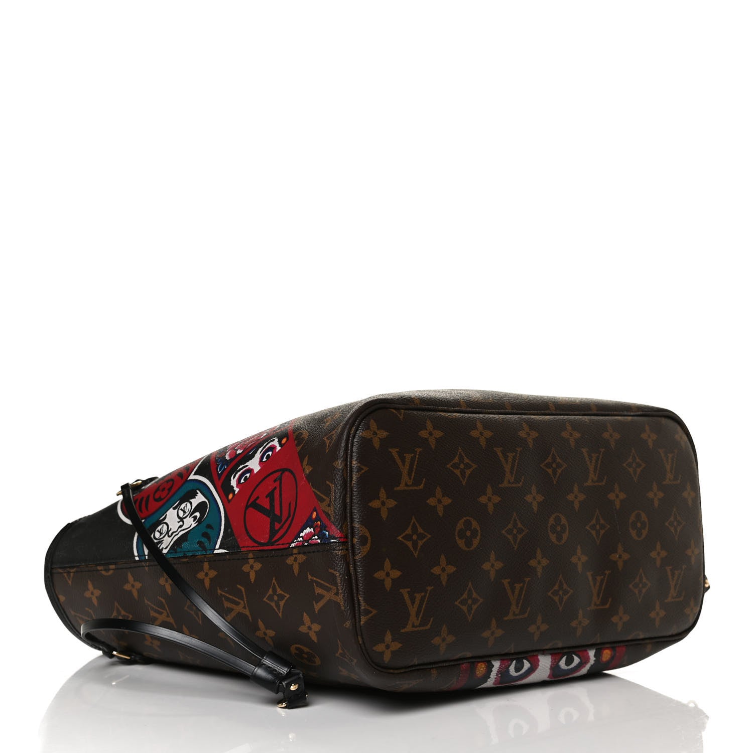 Louis Vuitton Monogram Kabuki Neverfull MM 4 of 14