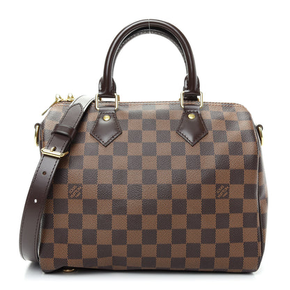 Louis Vuitton Damier Ebene Speedy Bandouliere 25 1 of 9