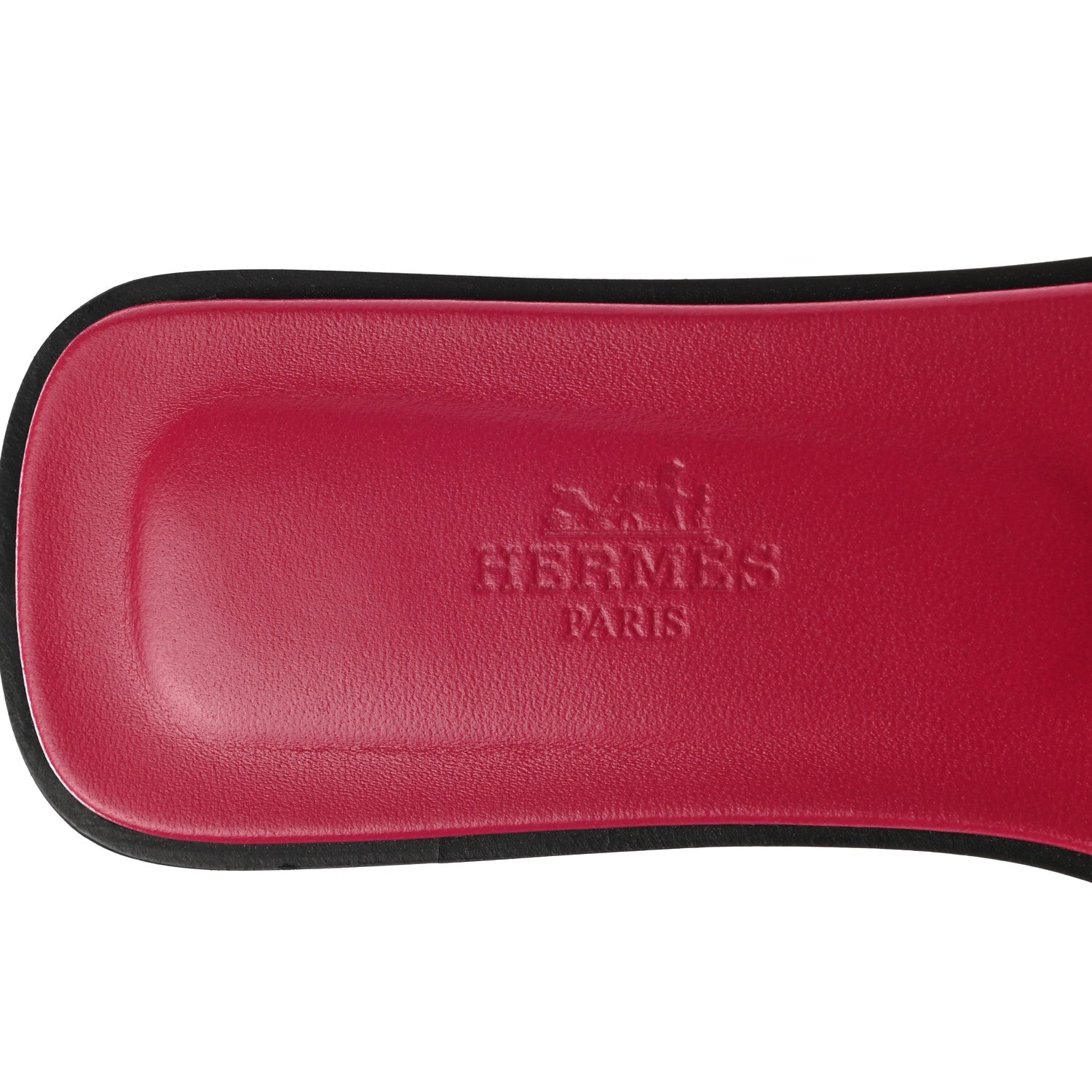 Hermes Epsom Oran Sandals 36.5 Rouge Azalee 7 of 11