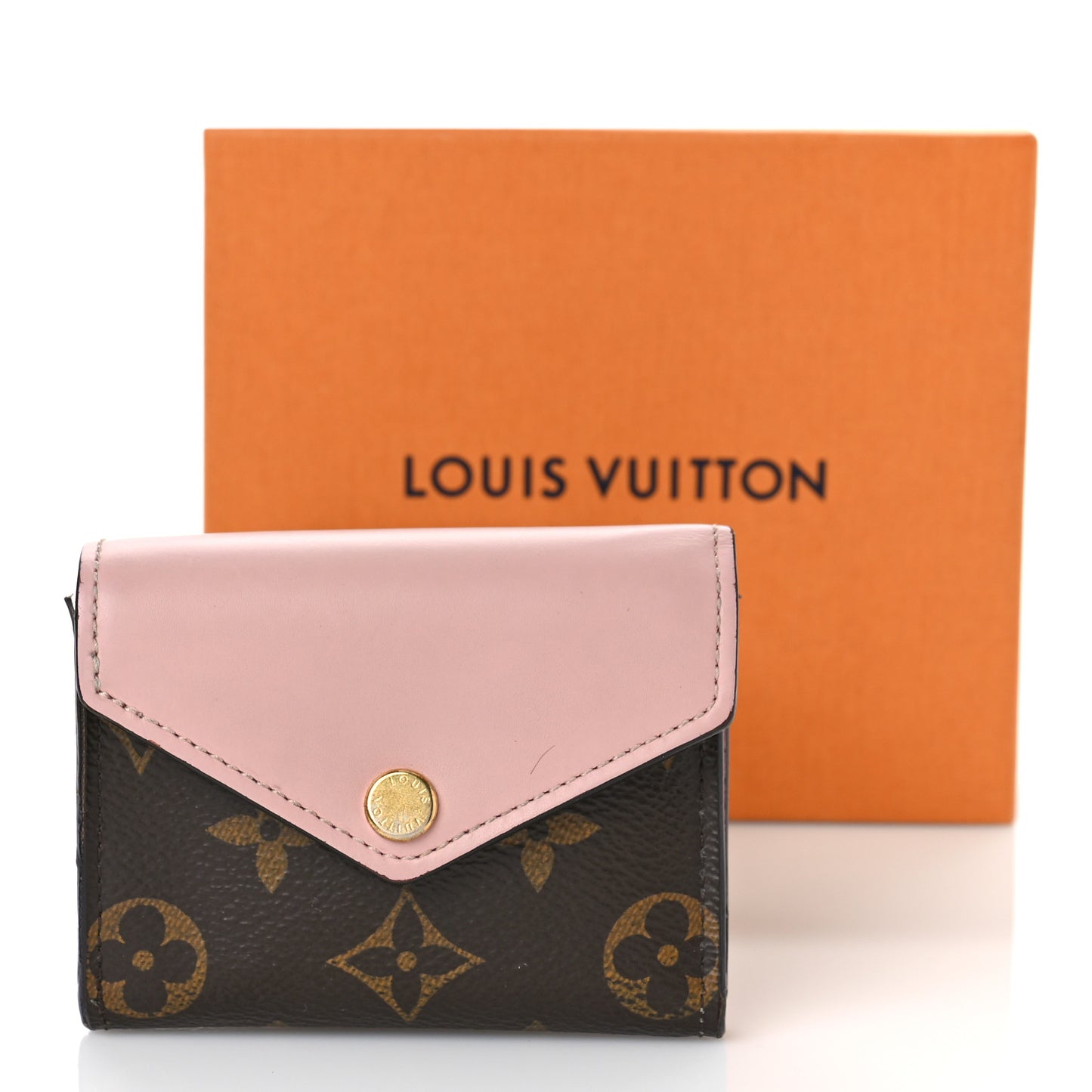 Monogram Zoe Wallet Rose Ballerine