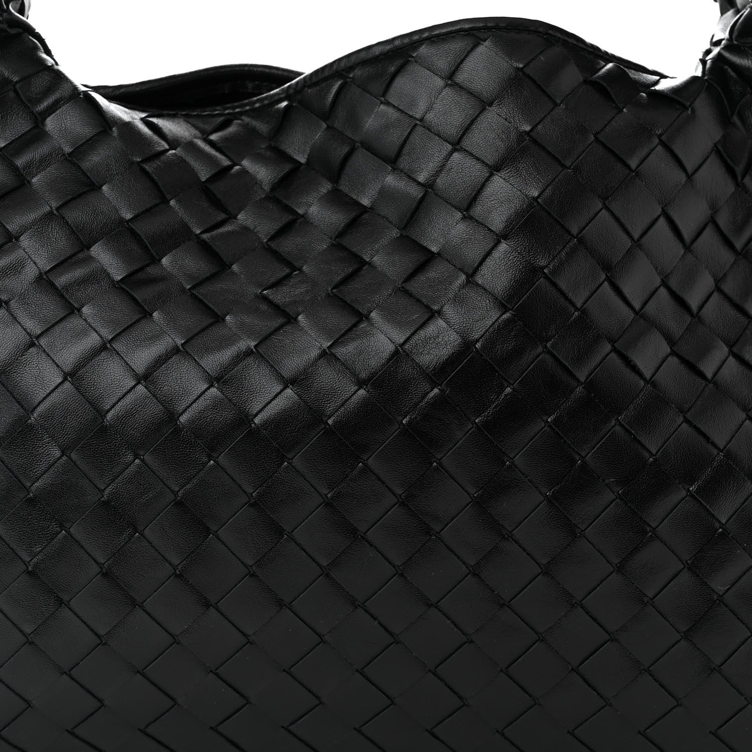 Bottega Veneta Calfskin Intrecciato Small Hop Black 8 of 10