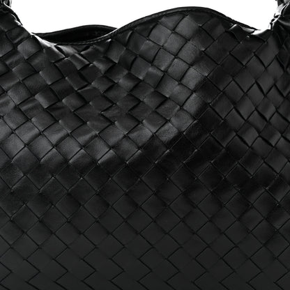Bottega Veneta Calfskin Intrecciato Small Hop Black 8 of 10