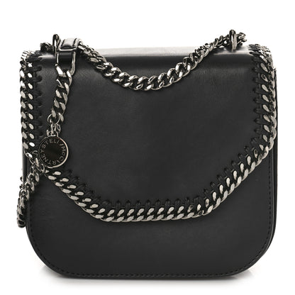 Stella McCartney Eco Alter Nappa Medium Falabella Box Shoulder Bag Black 1 of 10