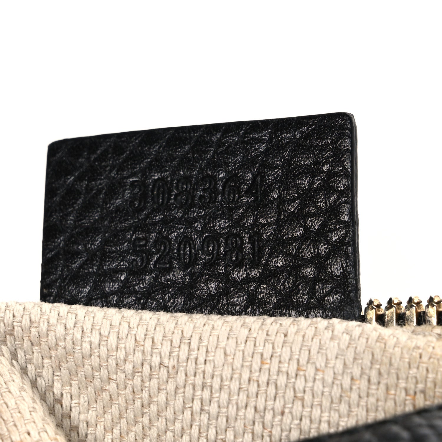 Gucci Pebbled Calfskin Small Soho Disco Bag Black 7 of 13