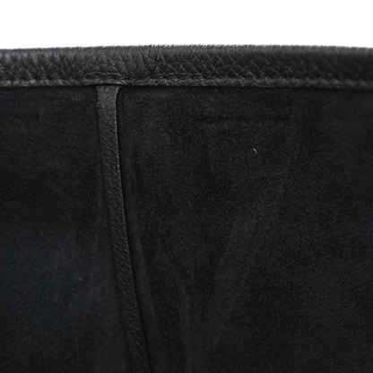 The Row Grained Calfskin Large N/S Park Tote Black 6 of 10