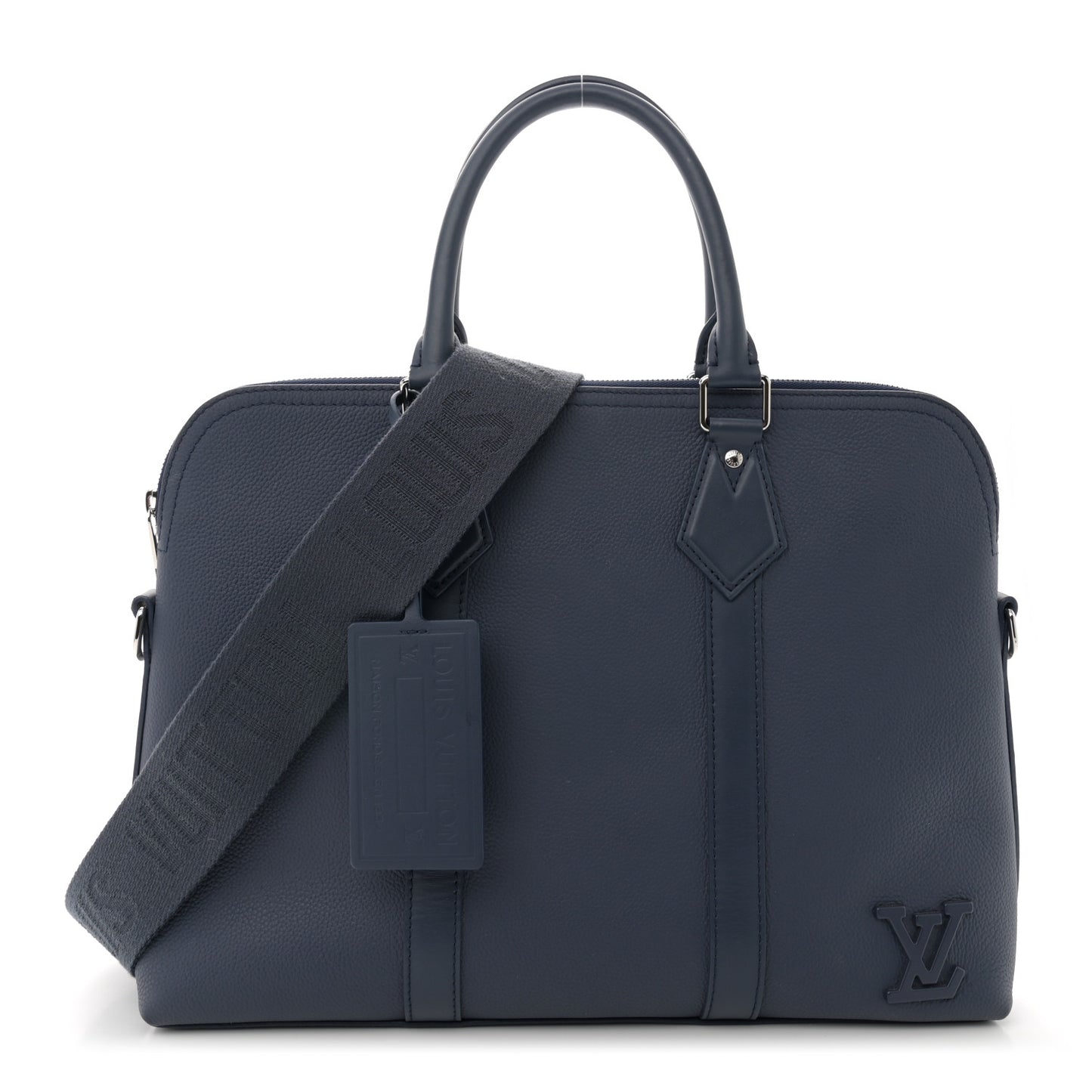 Calfskin Aerogram Takeoff Briefcase Marine