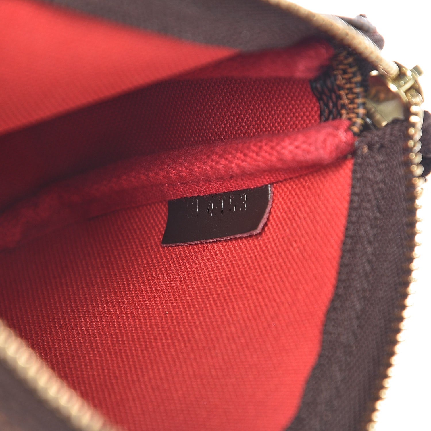 Louis Vuitton Damier Ebene Mini Pochette Accessories 8 of 16