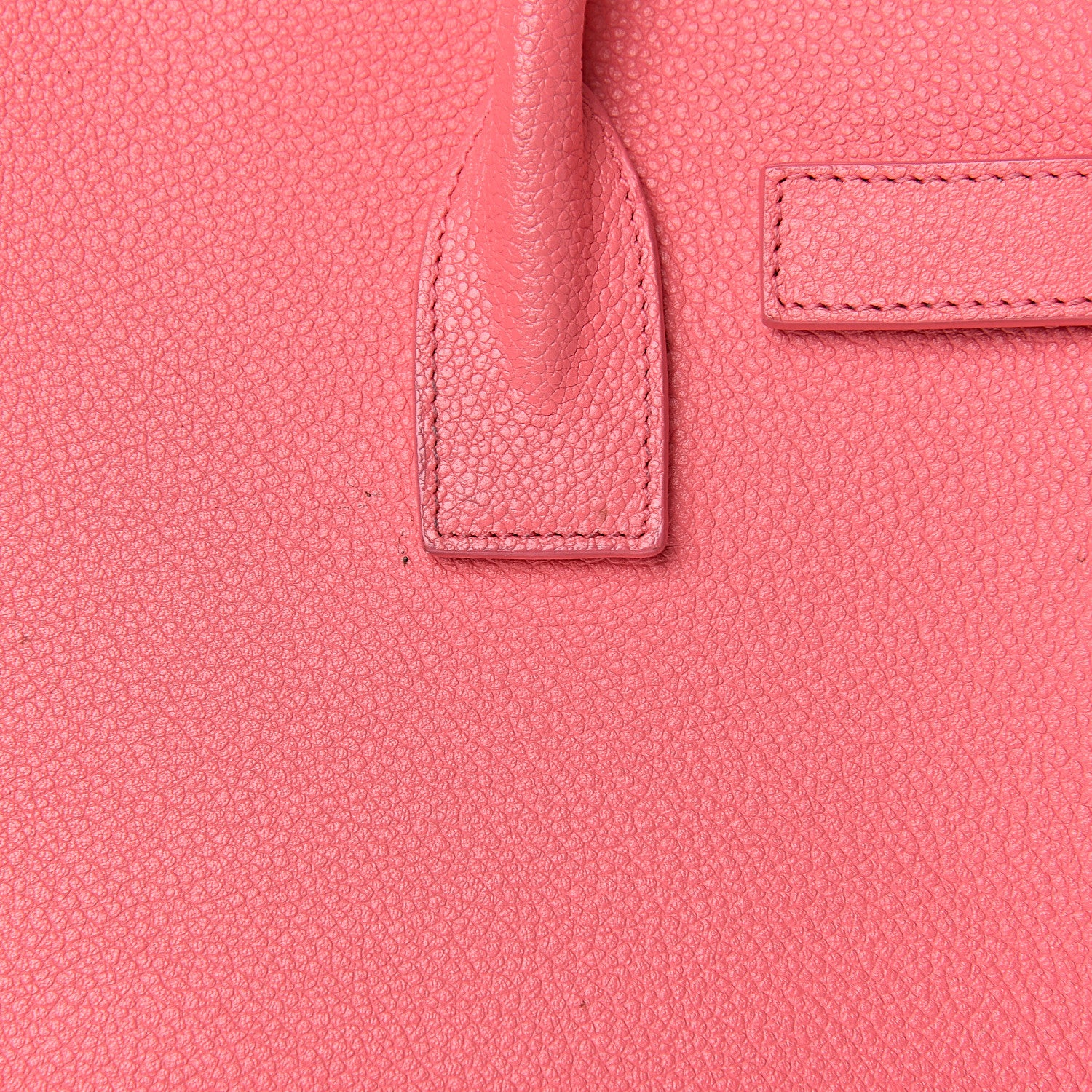 Saint Laurent Grained Calfskin Baby Sac De Jour Rose Clair 9 of 16
