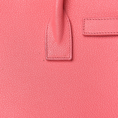 Saint Laurent Grained Calfskin Baby Sac De Jour Rose Clair 9 of 16