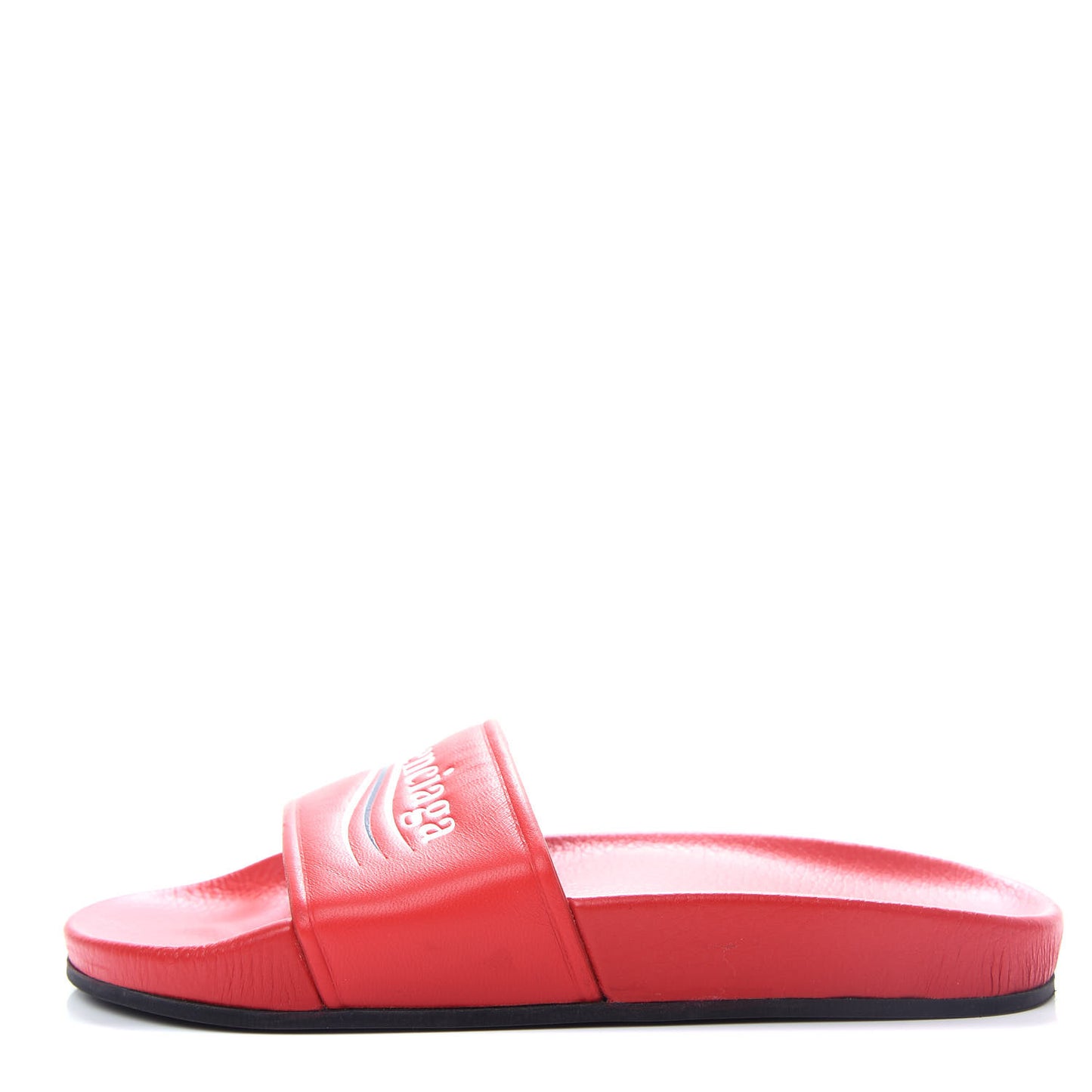 Nappa Political Campaign Logo Womens Pool Slide Sandals 37 Red