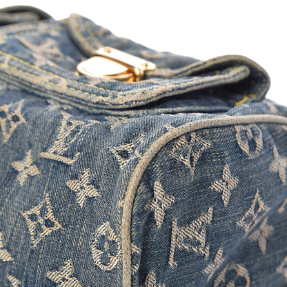 Louis Vuitton Monogram Denim Neo Speedy Blue 15 of 18