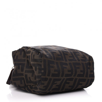 Fendi Fabric FF 1925 Mini Cosmetic Bag Tobacco 4 of 9