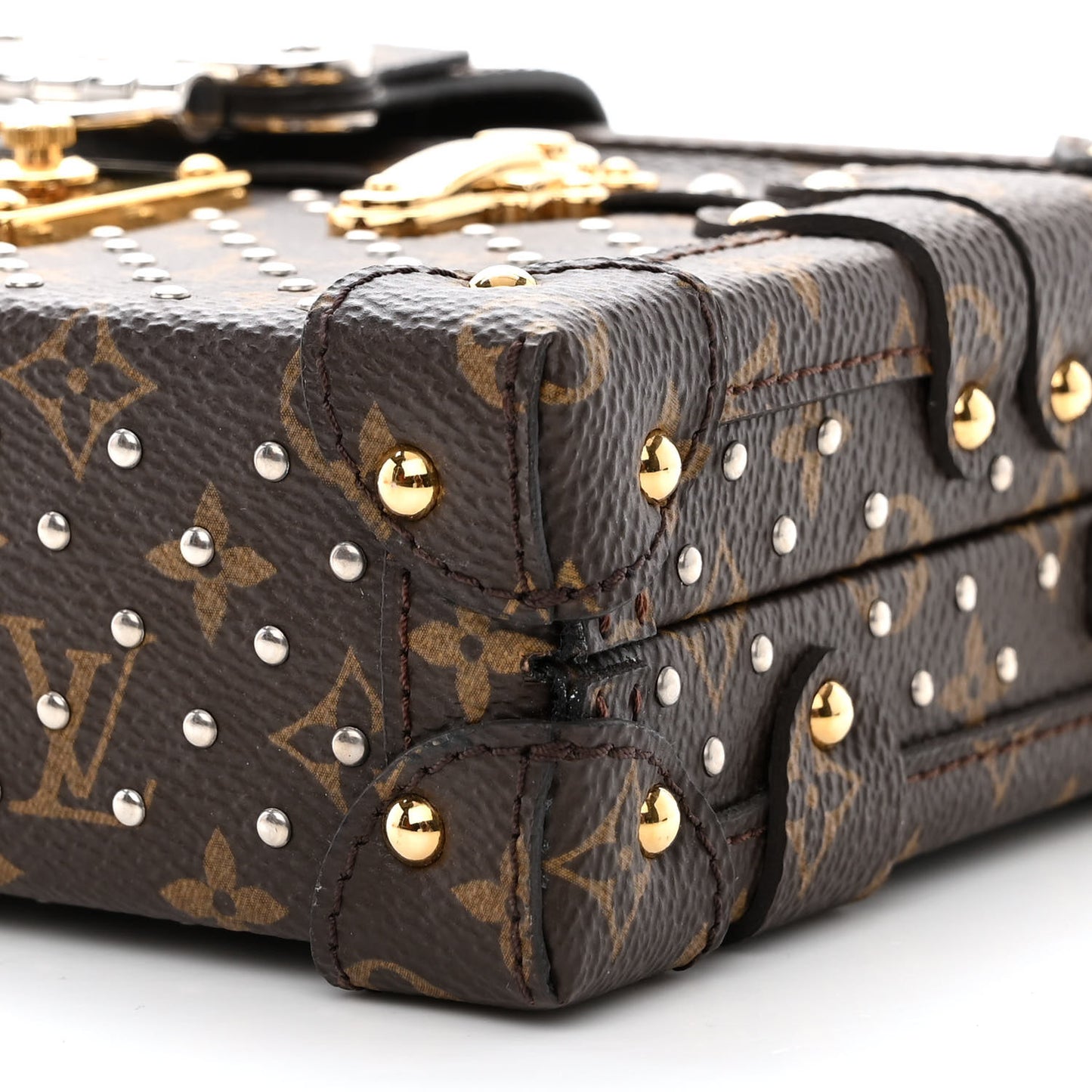 Monogram Studded Petite Malle