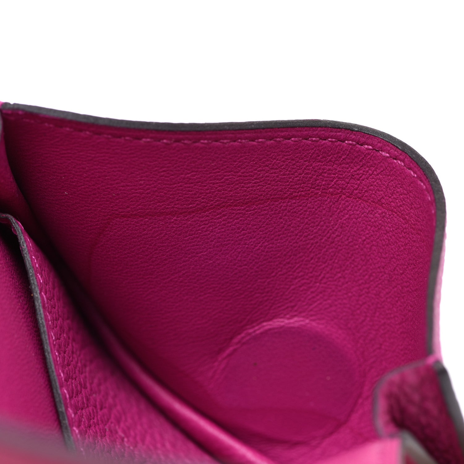 Hermes Togo Dogon Card Case Rose Pourpre 9 of 10