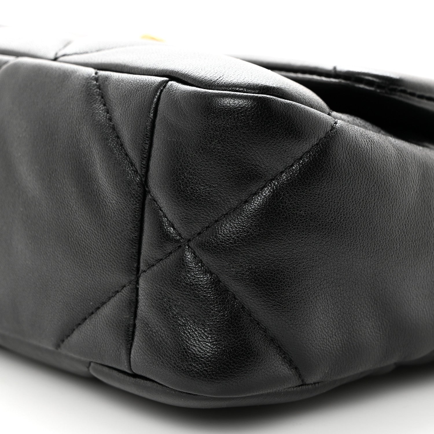 Chanel Lambskin Quilted Medium Chanel 19 Flap Black 10 of 10