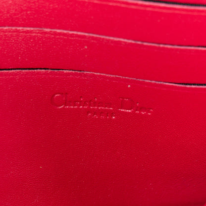 Christian Dior Lambskin Cannage Miss Dior Promenade Pouch Red 7 of 11