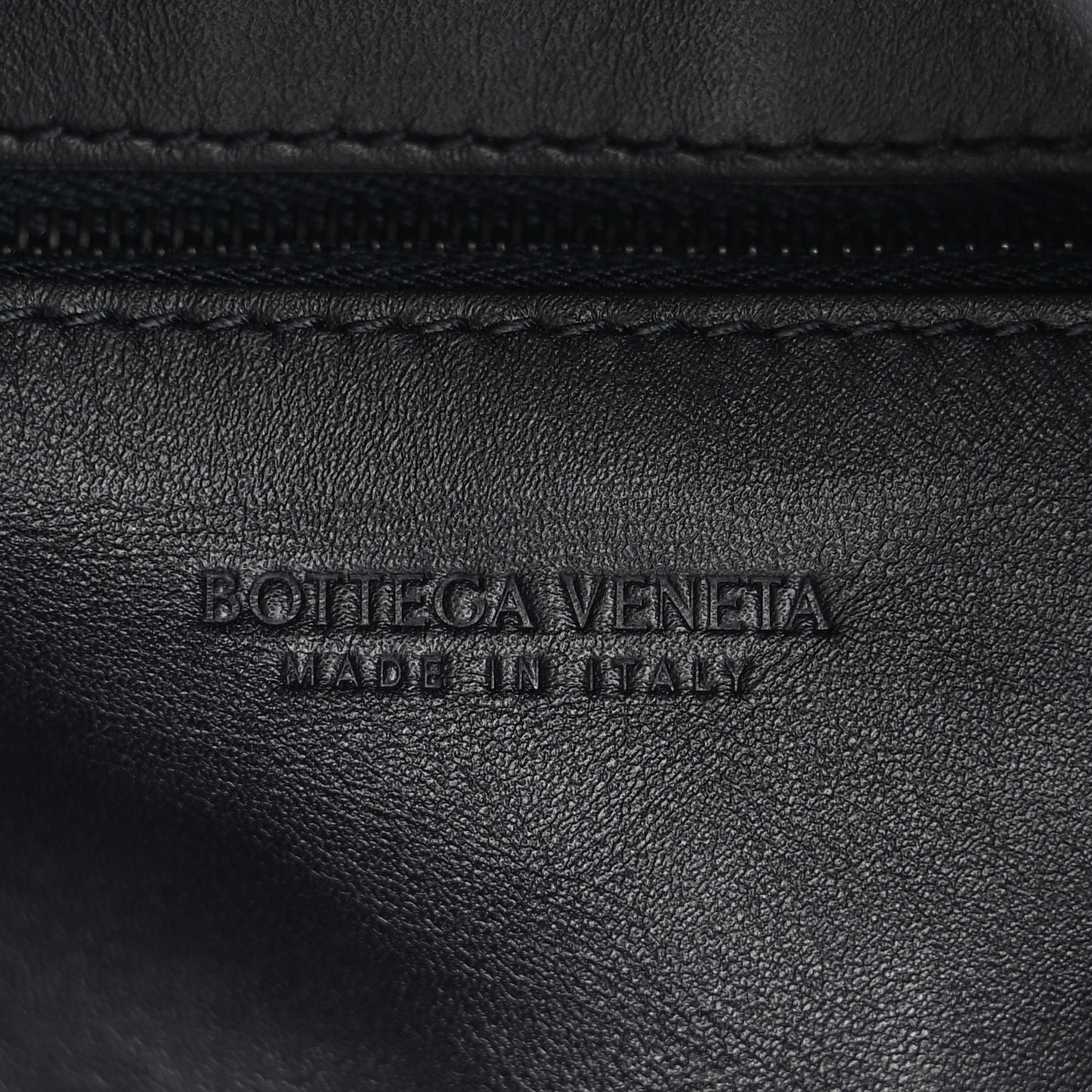 Nappa Intrecciato VN Crossbody Messenger Bag Black