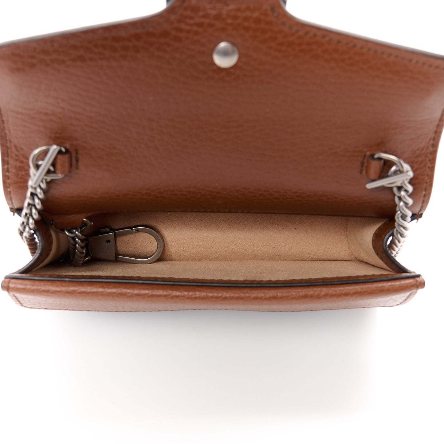 New Denim GG Monogram Dollar Calfskin Enamel Super Mini Dionysus Shoulder Bag Blue Tea Cuir Epilog Electric Blue