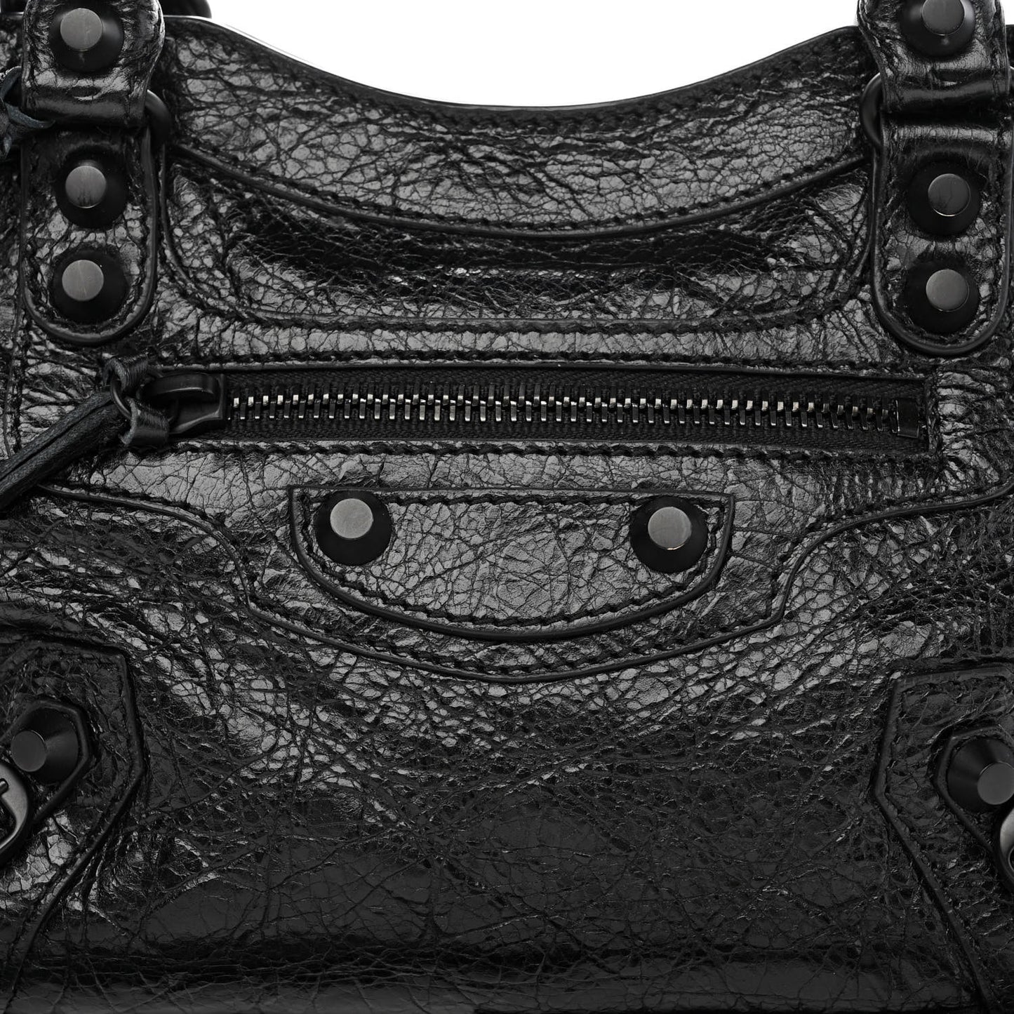 Agneau Arena Classic Black Hardware Mini City Black