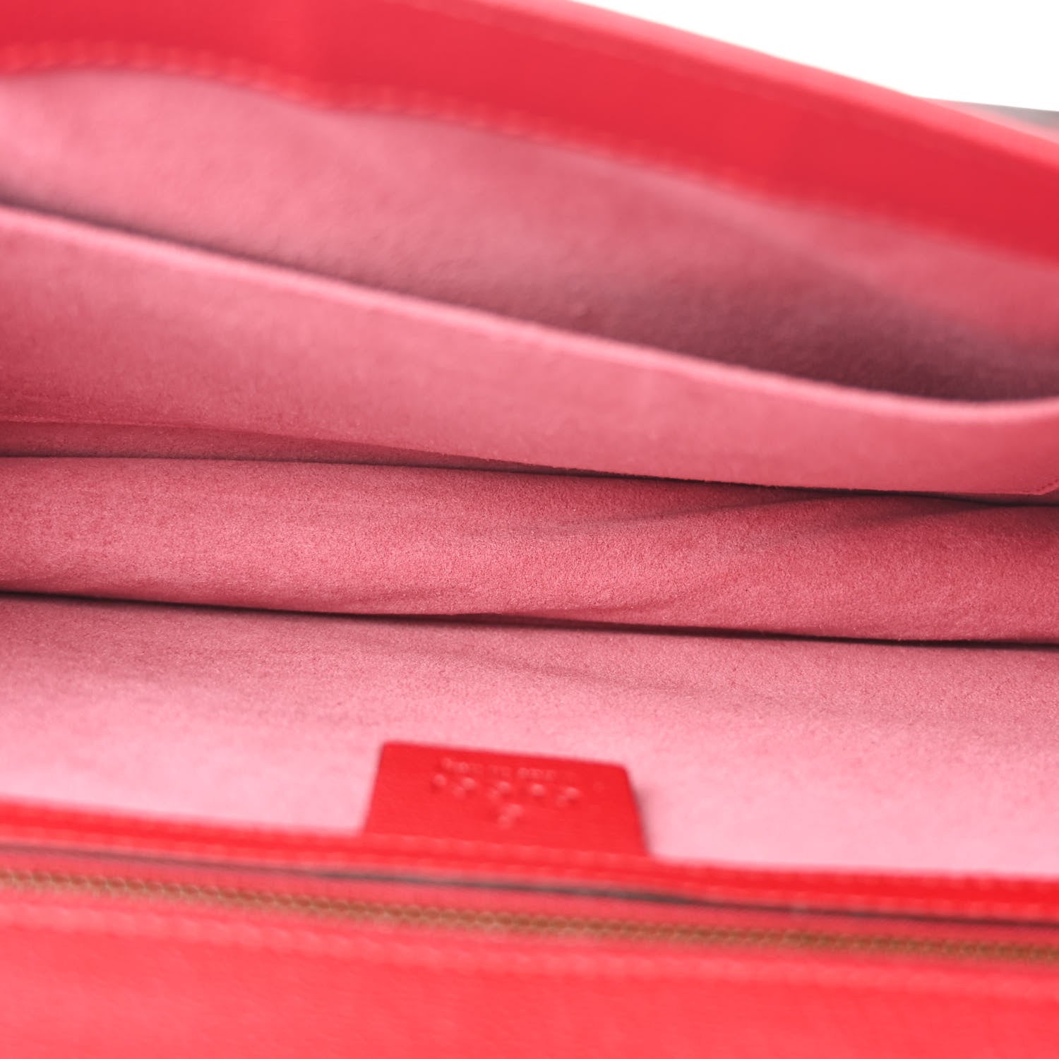 Gucci Calfskin Osiride Future Top Handle Bag Red 5 of 11