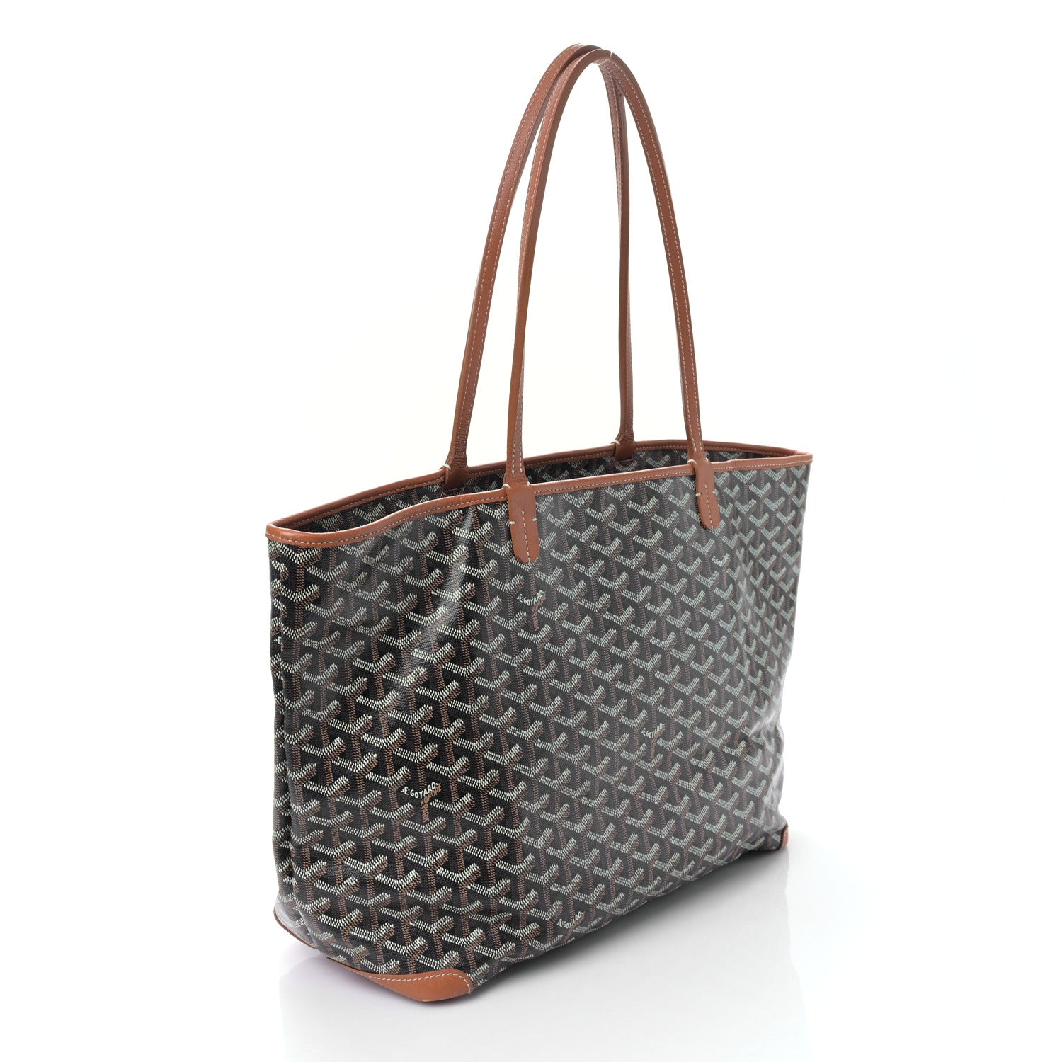 Goyard Goyardine Artois MM Black Gold 3 of 8
