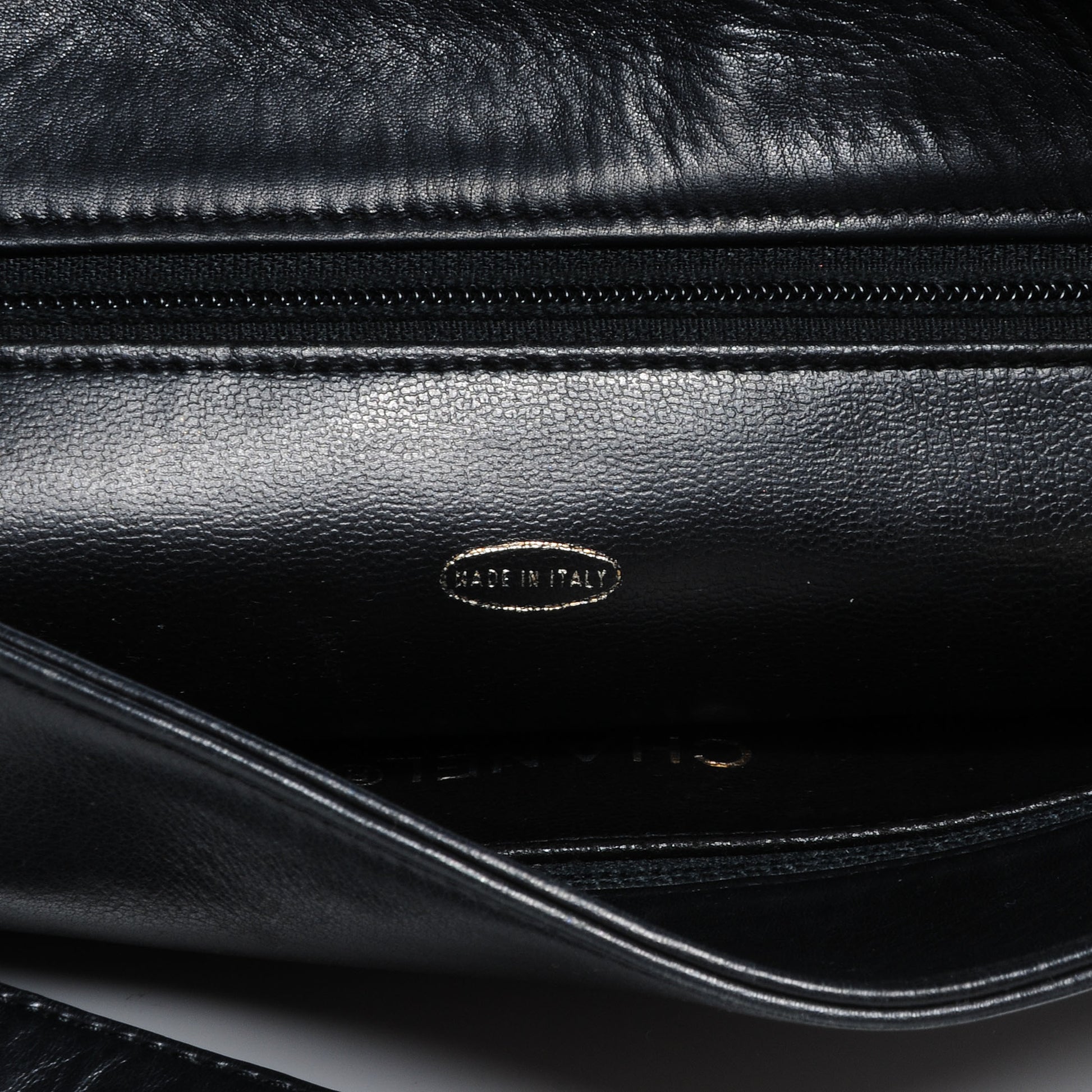 Chanel Lambskin Shopping Tote Black 7 of 8
