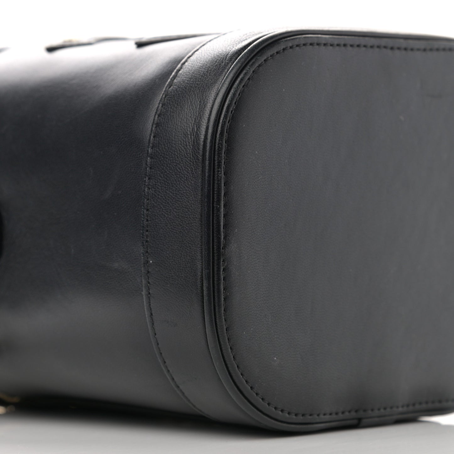 Lambskin Timeless Vanity Cosmetic Case Black