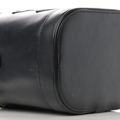 Chanel Lambskin Timeless Vanity Cosmetic Case Black 9 of 14