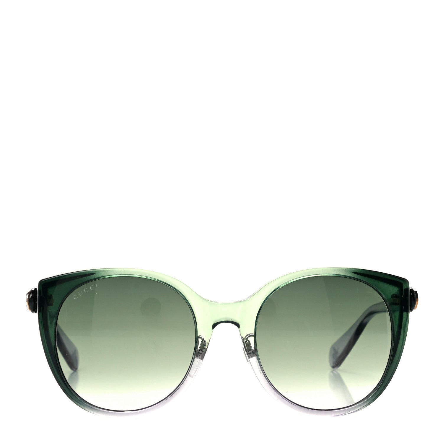 Gucci Acetate Cat Eye GG0369S Sunglasses GG Green 2 of 8