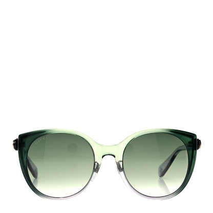Gucci Acetate Cat Eye GG0369S Sunglasses GG Green 2 of 8