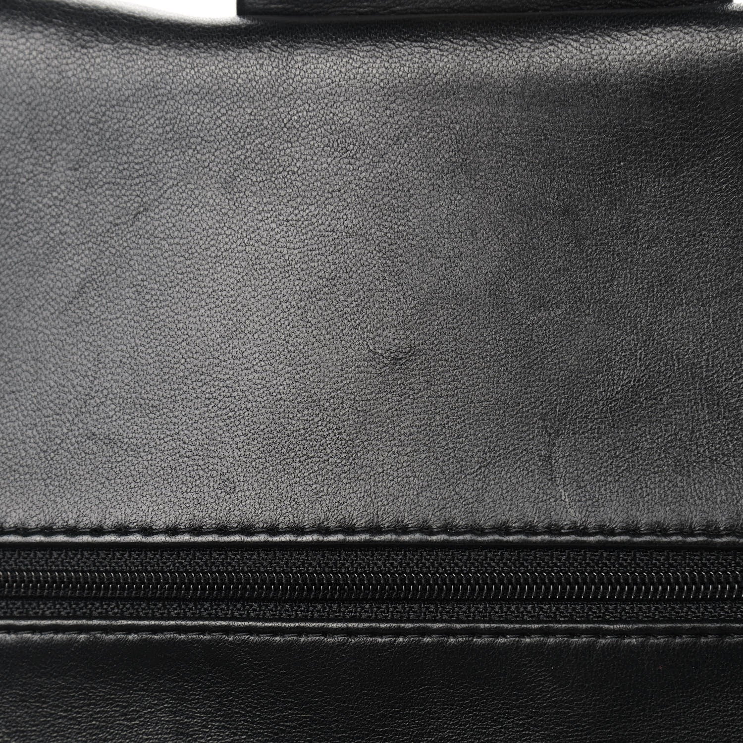Chanel Lambskin Quilted Jumbo Double Flap Black 15 of 19
