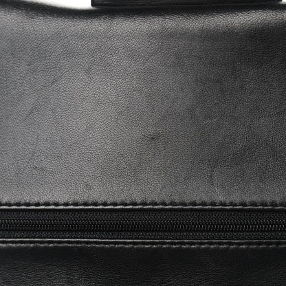 Chanel Lambskin Quilted Jumbo Double Flap Black 15 of 19