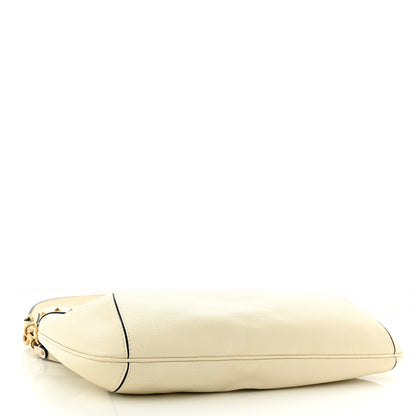 Valentino Garavani Grained Calfskin Medium Twinkle Studs Hobo White 4 of 9