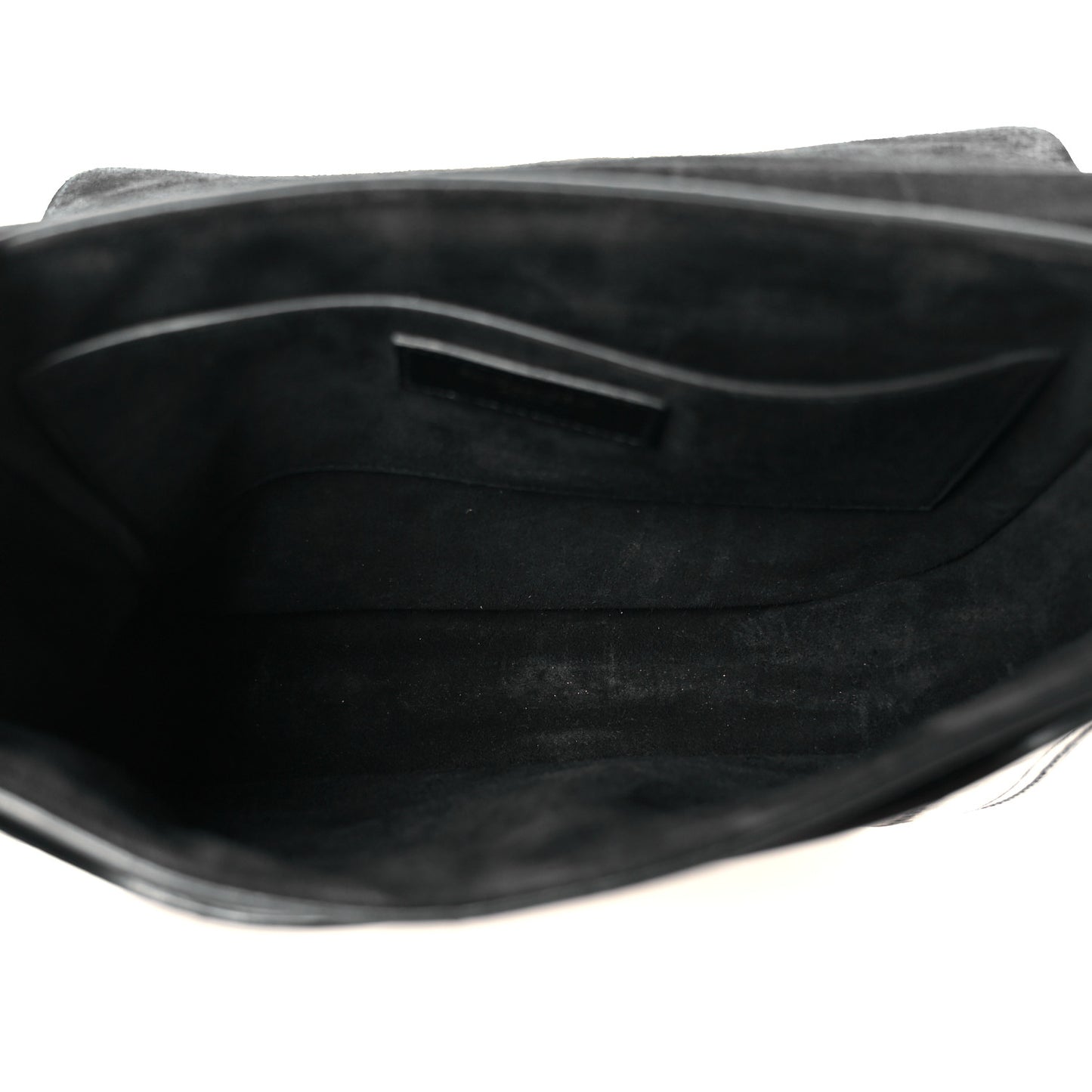 Crinkled Matelasse Betty Messenger Black