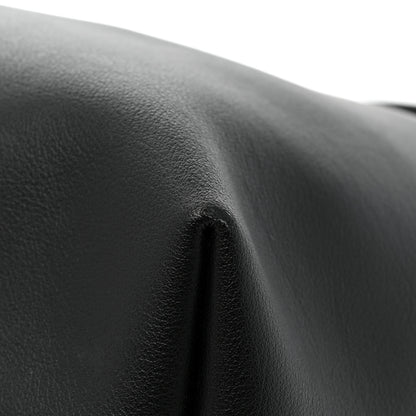 Saint Laurent Calfskin Large Shopping Tote Black 10 of 11